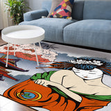 Japanese Artiste Sponge Rillet Rubber Rugs - LeobonZone