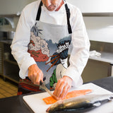 Japanese Artiste Personalized Canvas Apron - LeobonZone