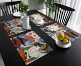 Japanese Artiste Personalized Table Placemats - LeobonZone