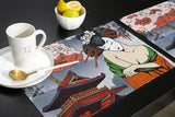 Japanese Artiste Personalized Table Placemats - LeobonZone