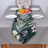 Fresh Flowers Table Runner Place Mats - LeobonZone