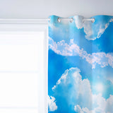 Blue Sky Blackout Drapery window curtains - LeobonZone