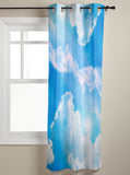 Blue Sky Blackout Drapery window curtains - LeobonZone