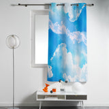 Blue Sky Blackout Drapery window curtains - LeobonZone