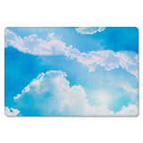 Blue Sky Leather Mat Soft Non-Slip Waterproof  Doormat - LeobonZone