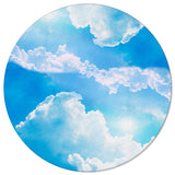 Blue Sky Circular Felt Rugs - LeobonZone