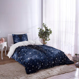 Stars In The Night Sky comforter sets pillowcase - LeobonZone