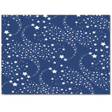 Blue meteor Right Angle Felt Rugs - LeobonZone