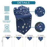 Blue meteor Rectangle Tablecloth - LeobonZone