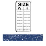 Right Angle Blue meteor Rectangle Tablecloth - LeobonZone