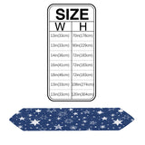 Beautiful Blue Stars Rectangle Tablecloth - LeobonZone