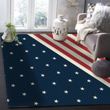 Flag of the United States Right Angle Felt Rugs - LeobonZone
