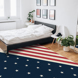 Flag of the United States Right Angle Felt Rugs - LeobonZone