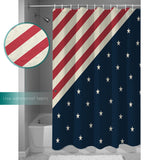 Flag of the United States Waterproof Durable Shower Curtain - LeobonZone