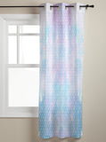Light Pink Mermaid Scales Blackout Window Curtains - LeobonZone