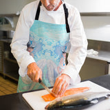 Beautiful Mermaid Personalized Canvas Apron - LeobonZone