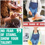 Blue Mermaid Scales Personalized Canvas Apron - LeobonZone