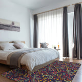 Traditional Pattern Sponge Rillet Rubber Rugs - LeobonZone
