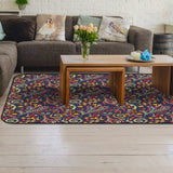 Traditional Pattern Sponge Rillet Rubber Rugs - LeobonZone
