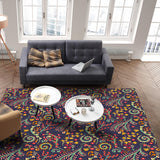 Traditional Pattern Right Angle Felt Rugs - LeobonZone