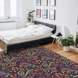 Traditional Pattern Right Angle Felt Rugs - LeobonZone