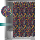 Traditional Pattern Waterproof Durable Shower Curtain - LeobonZone