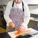 Traditional Pattern Personalized Canvas Apron - LeobonZone