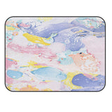 Beautiful Graffiti Sponge Rillet Rubber Rugs - LeobonZone