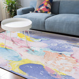 Beautiful Graffiti Sponge Rillet Rubber Rugs - LeobonZone
