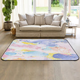 Beautiful Graffiti Sponge Rillet Rubber Rugs - LeobonZone