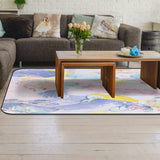 Beautiful Graffiti Sponge Rillet Rubber Rugs - LeobonZone