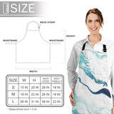 Fresh Water Ripple Personalized Canvas Apron - LeobonZone
