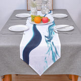 Fresh Water Ripple Table Runner Place Mats - LeobonZone