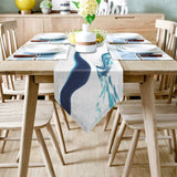 Fresh Water Ripple Table Runner Place Mats - LeobonZone