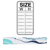 Fresh Water Ripple Table Runner Place Mats - LeobonZone