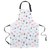 Fresh Flamingo Personalized Canvas Apron - LeobonZone