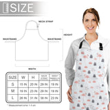 Fresh Flamingo Personalized Canvas Apron - LeobonZone