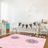 Traditional Pattern Right Angle Felt Rugs - LeobonZone
