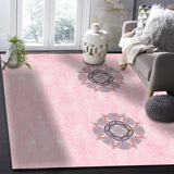 Traditional Pattern Right Angle Felt Rugs - LeobonZone