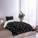 Black Tulip comforter sets pillowcase - LeobonZone