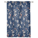 Retro Flannel Blackout Window Curtains - LeobonZone