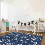 Retro Flannel Right Angle Felt Rugs - LeobonZone