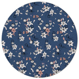 Retro Flannel Circular Felt Carpets - LeobonZone