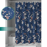 Retro Flannel Waterproof Durable Shower Curtain - LeobonZone