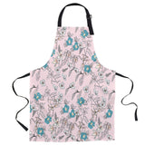 Pink Retro Flannel Personalized Canvas Apron