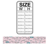 Pink Retro Flannel Table Runner Place Mats - LeobonZone