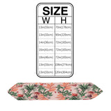 Pink Flowers Sharp Angle Rectangle Tablecloth - LeobonZone