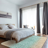 Gradient Stripe Sponge Rillet Rubber Rugs - LeobonZone