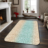 Gradient Stripe Sponge Rillet Rubber Rugs - LeobonZone