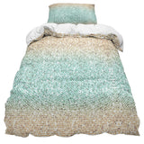 Gradient Stripe comforter sets pillowcase - LeobonZone